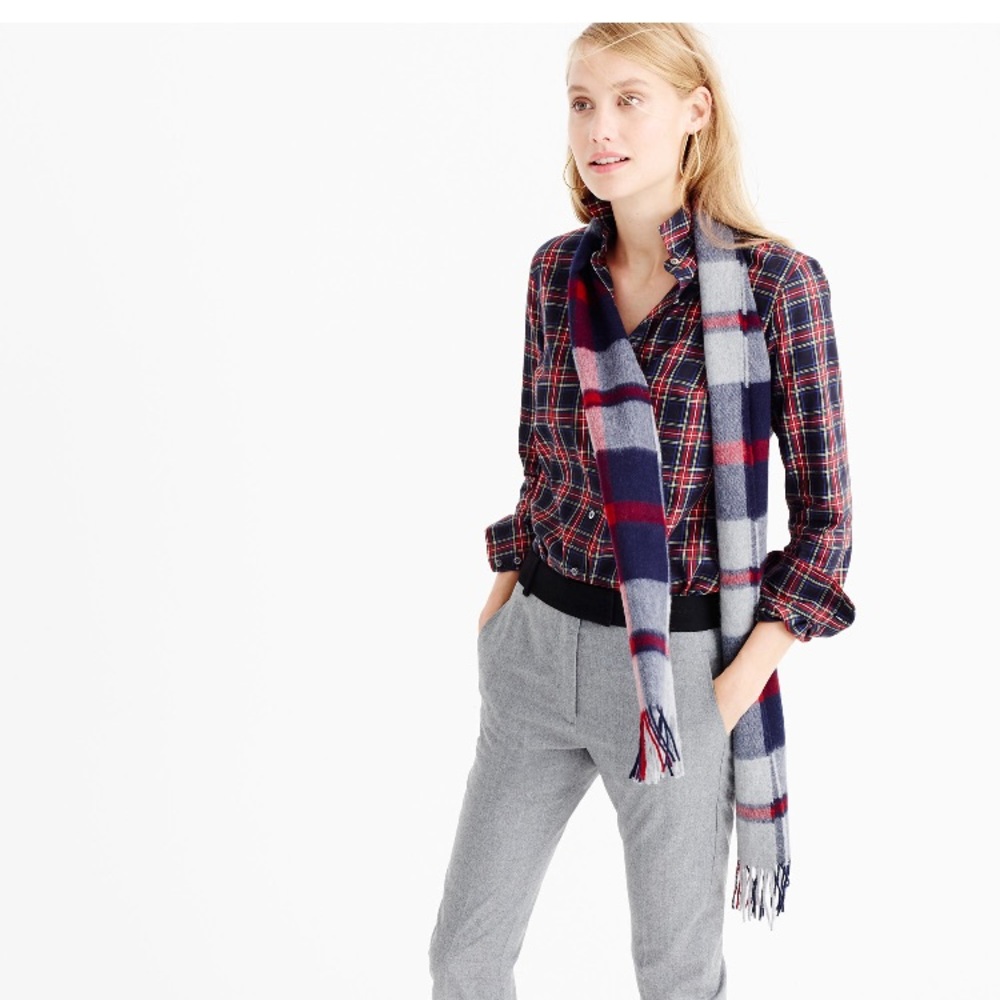 J. Crew Plaid Button Up